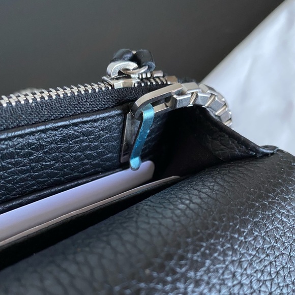 NWT Balenciaga City Classic Wallet on Chain WOC Black - Picture 6 of 7